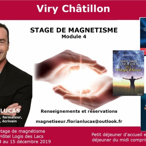 Formation Module - 4 magnétisme à Viry-Châtillon - Du 14 au 15 décembre 2019 Formation Module - 4 magnétisme à Viry-Châtillon - Du 14 au 15 décembre 2019